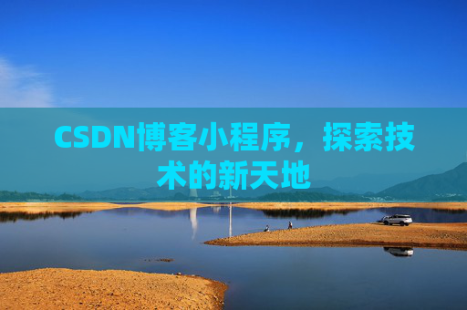 CSDN博客小程序，探索技术的新天地